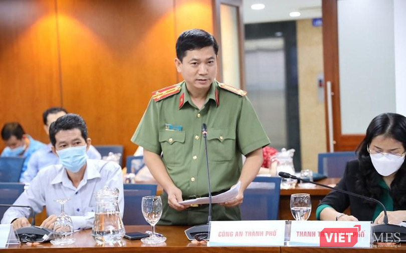 Thượng tá Lê Mạnh Hà - Phó Trưởng phòng tham mưu Công an TP.HCM Thượng tá Lê Mạnh Hà - Phó Trưởng phòng tham mưu Công an TP.HCM