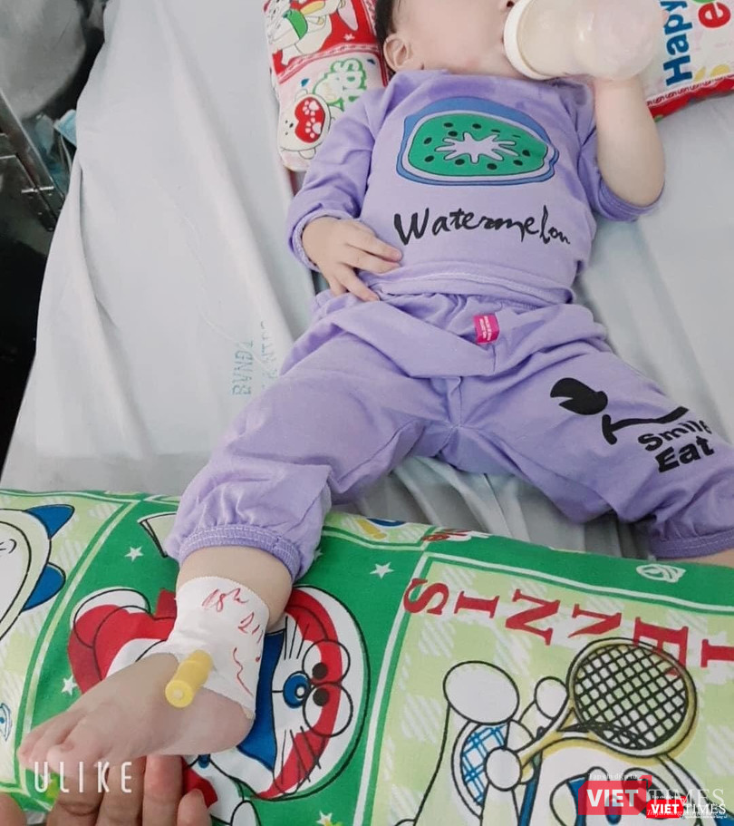 Bệnh nhi tại Bệnh viện Nhi Đồng 1 (TP.HCM)