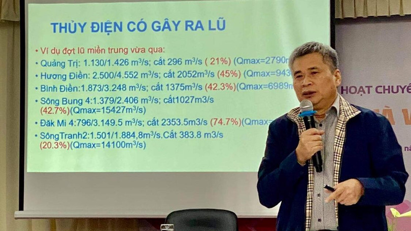 Chuyên gia thuỷ điện Nguyễn Tài Sơn