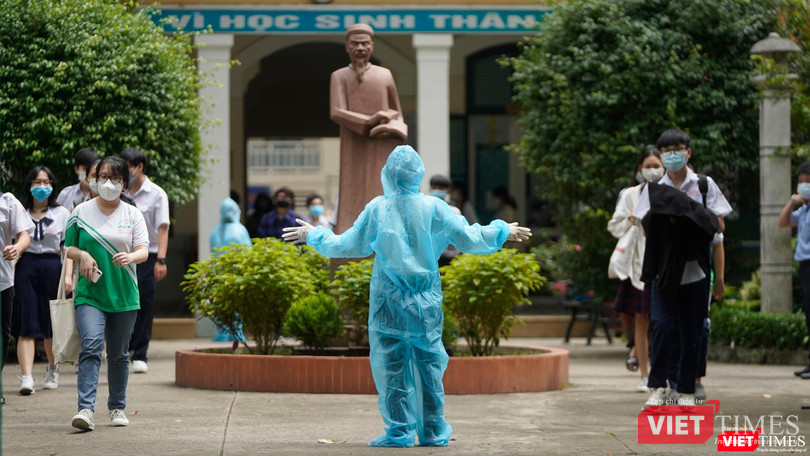 Toàn bộ học sinh vùng xanh TP.HCM sẽ đến trường học trực tiếp từ ngày 14/2. Ảnh: Phạm Nguyễn