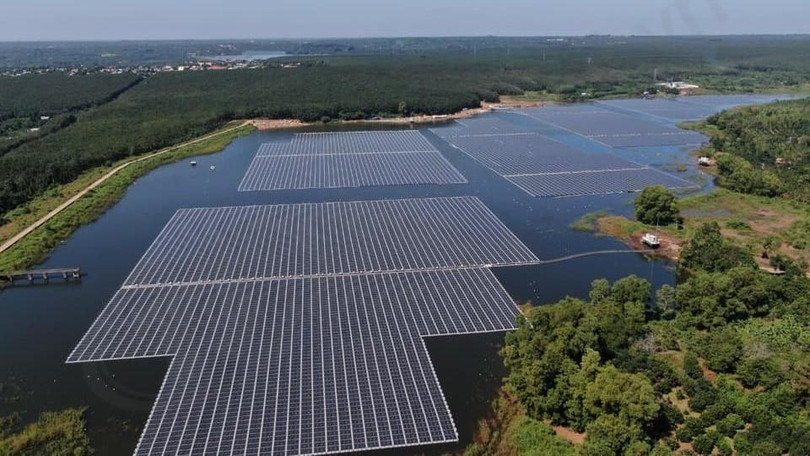 Dự án Nhà máy điện mặt trời hồ Gia Hoét 1 (Nguồn: Toji Group)