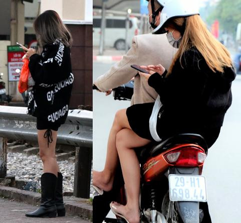 Với các cô gái, trời ấm dễ hơn nhiều, lại có cơ hội khoe người nữa: Họ mặc váy ngắn!