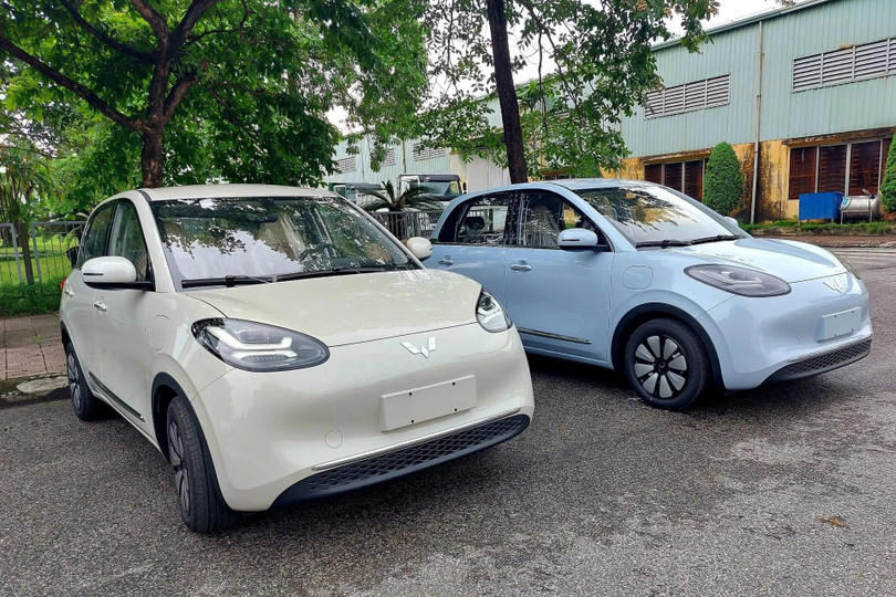 Hình ảnh Wuling Bingo tại nhà máy ở Hưng Yên.