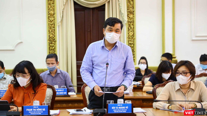 Ông Bùi Tá Hoàng Vũ - Giám đốc Sở Công thương TP.HCM