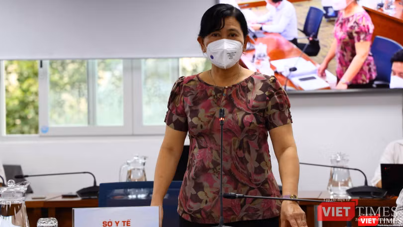 Chánh Văn phòng Sở Y tế TP.HCM, BS Nguyễn Thị Huỳnh Mai. Ảnh: Linh Nhi