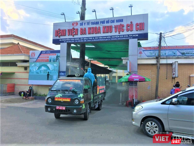 Bệnh viện đa khoa khu vực Củ Chi đã vừa được chuyển đổi trở về công năng khám, chữa bệnh thông thường kê từ ngày hôm nay 29/9- Ảnh: HCDC