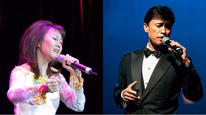 Ca sĩ Thái Hiền và Tuấn Ngọc