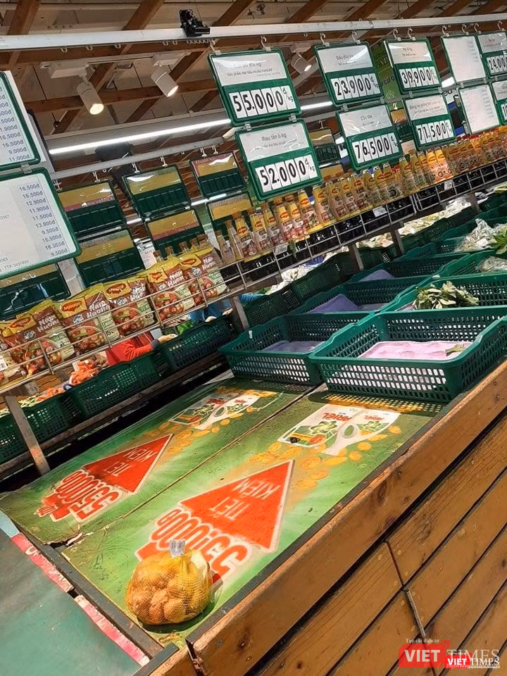 Co.opmart Nguyễn Kiệm, quận Phú Nhuận thường xuyên hết hàng buổi chiều