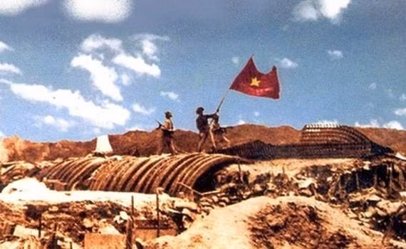 Chiến thắng Điện Biên Phủ. Ảnh tư liệu.