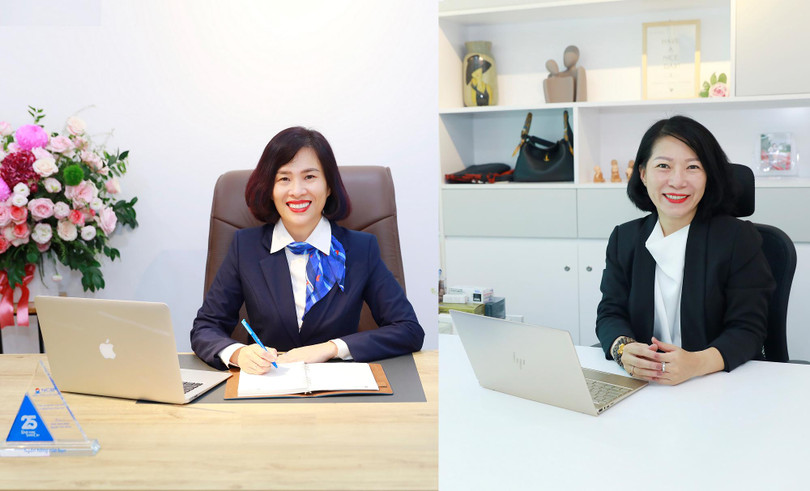 Bà Hoàng Thu Trang và bà Nguyễn Thị Thùy Dương được bổ nhiệm làm Phó Tổng Giám đốc NCB (Nguồn: NCB)