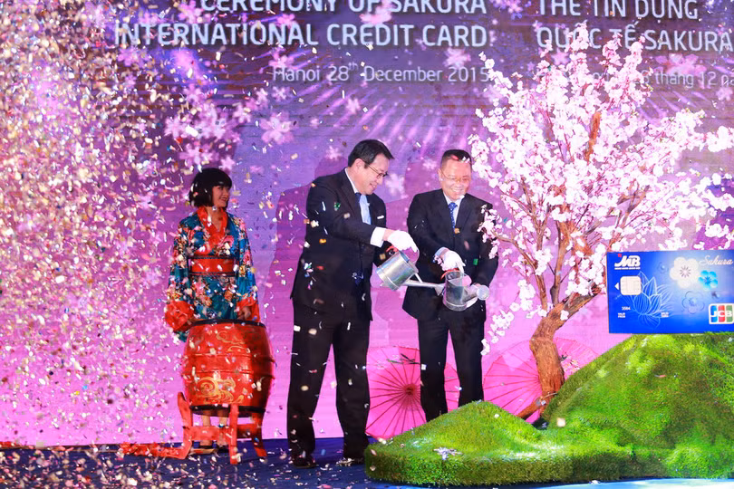 MB ra mắt Thẻ tín dụng Quốc tế MB JCB Sakura
