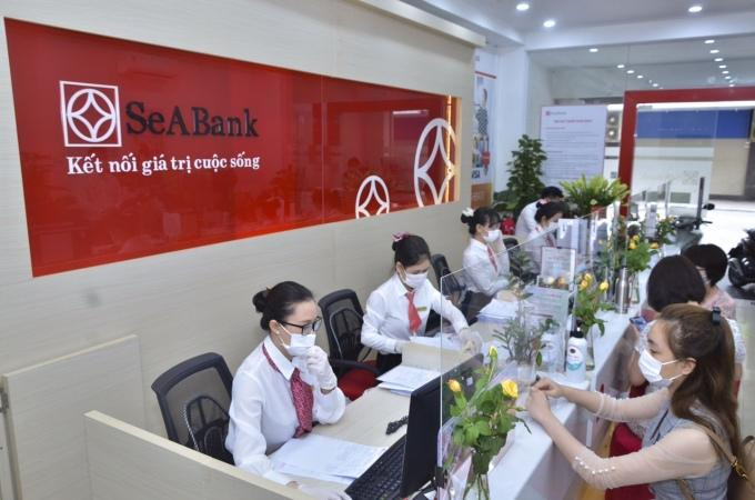 Một chi nhánh giao dịch của SeABank. Ảnh: SeABank