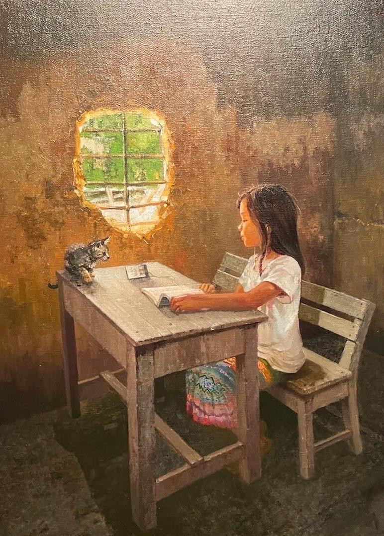 Em vẫn tìm con chữ - hoạ sĩ Đỗ Quyên Hoa - 2021 Em vẫn tìm con chữ - hoạ sĩ Đỗ Quyên Hoa - 2021