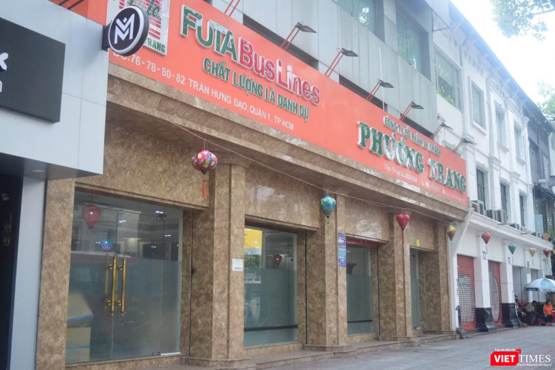 Trụ sở chính tại quận 1 của Công ty Phương Trang 