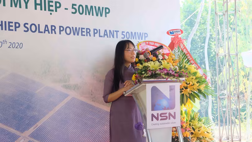 Bà Trần Thị Hương Hà - Tổng giám đốc NLTT VNV (Nguồn: nsn.vn)