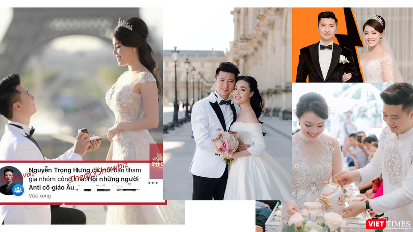 Những khoảnh khắc đẹp trong đám cưới nay bị mang ra ném vào nhau, trở thành "gạch đá" hậu ly hôn (Ảnh: FBNV) 