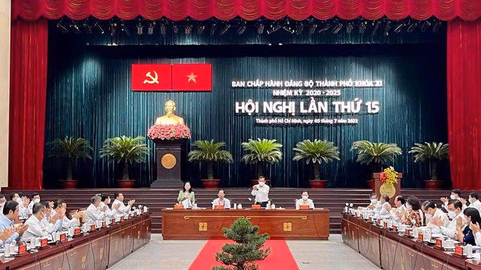 Toàn cảnh hội nghị lần thứ 15. Ảnh- Người lao động