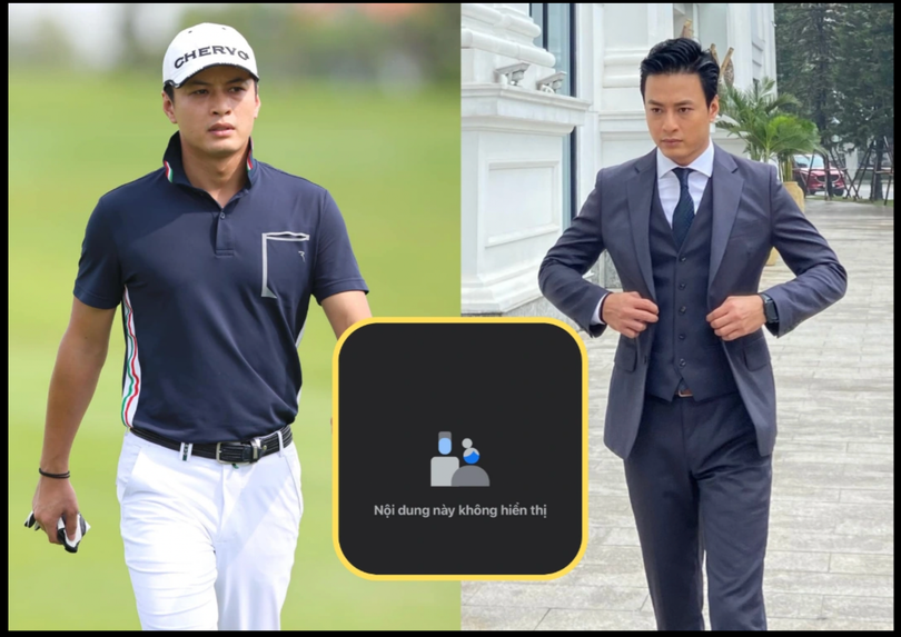 Trang facebook cá nhân của Hồng Đăng và Hồ Hoài Anh hiện đã "bay màu"