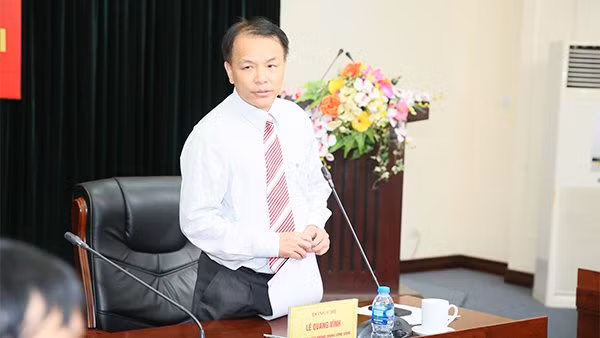 Ông Lê Quang Vĩnh, Phó chánh văn phòng TƯ Đảng.