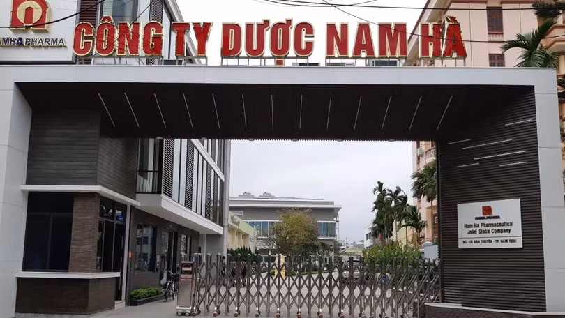 Trụ sở CTCP Dược phẩm Nam Hà tại tỉnh Nam Định (Ảnh: Internet)