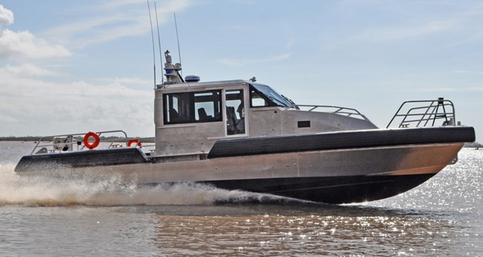 Tàu tuần tra hãng Mỹ đóng cho Việt Nam đang chạy thử ảnh 3