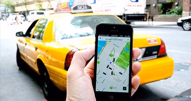 Uber sẽ tiến hành việc giấu số điện thoại của khách hàng lẫn tài xế. (Ảnh minh họa).