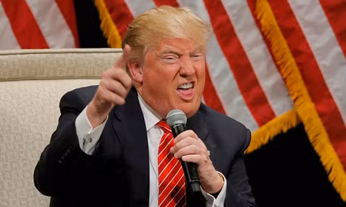 Ứng viên tranh cử tổng thống của đảng Cộng hòa Donald Trump. Ảnh: Reuters