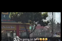 Hình ảnh phản cảm trên đoạn clip đang được phát tán trên mạng Facebook.