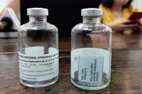 Thuốc giải độc Botulism Antitoxin Heptavalent là loại thuốc hiếm có giá khoảng 8.000 USD/lọ. Ảnh WHO.