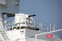 Tàu tuần dương Akitsushima (PLH-32) của Lực lượng Bảo vệ Bờ biển Nhật Bản tại cảng Tiên Sa, Đà Nẵng