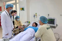 Bệnh nhân Kim J.H. hồi phục sau ca điều trị tích cực.