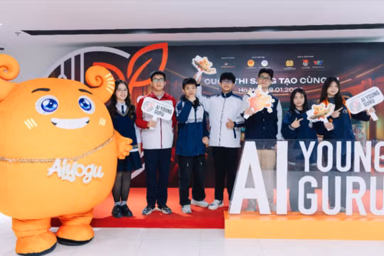 Cuộc thi AI Young Guru góp phần phát triển khả năng sử dụng AI thành thạo để giải quyết các vấn đề trong học tập, công việc.