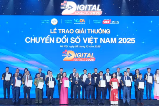 Giải thưởng Chuyển đổi số Việt Nam 2026 nâng chuẩn đánh giá bằng hiệu quả thực chất