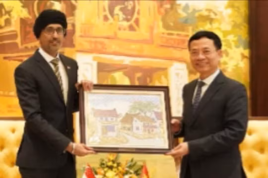 Singapore đề xuất cùng Việt Nam tạo mô hình hợp tác mới có thể nhân rộng ra khu vực