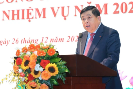 Phó Thủ tướng Nguyễn Chí Dũng phát biểu chỉ đạo Hội nghị tổng kết công tác năm 2025 và triển khai nhiệm vụ năm 2026 của ngành KH&CN.