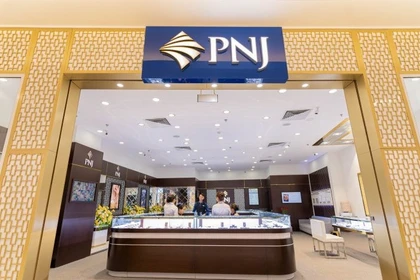 Hết năm 2025, PNJ ghi nhận có 431 cửa hàng trên toàn quốc. Ảnh: PNJ.