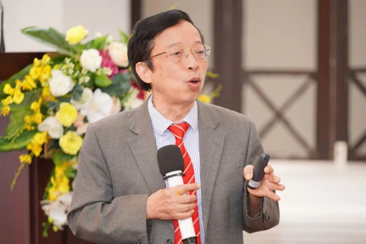 TS Phạm Xuân Hoè, Tổng thư ký Hiệp hội Cho thuê tài chính Việt Nam. Ảnh: Đình Huy 