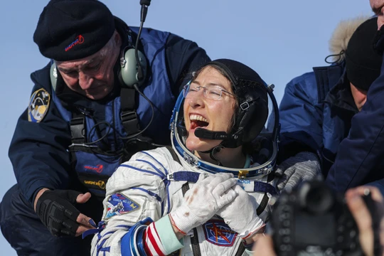 Nữ phi hành gia Christina Koch. Ảnh: Engadget