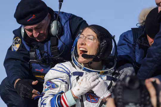 Nữ phi hành gia Christina Koch. Ảnh: Engadget