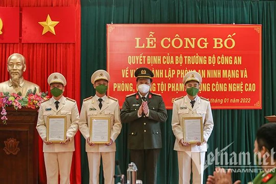 Bắc Kạn: Thành lập Phòng An ninh mạng & phòng, chống tội phạm công nghệ cao