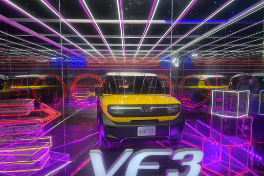 Cận cảnh VF3 - ô tô điện mini đầu tiên của VinFast