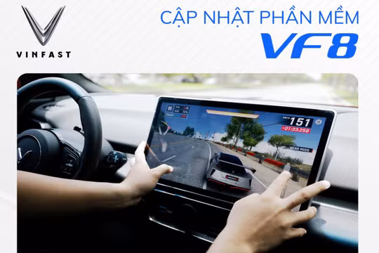 VinFast triển khai cập nhật phần mềm FRS 8.7.9.1 cho ô tô điện VF 8