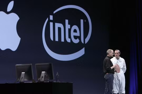 Apple bắt đầu sử dụng vi xử lý Intel trên máy Mac từ năm 2005