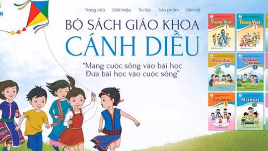 Cánh Diều là bộ sách được biên soạn theo tinh thần xã hội hóa, chống độc quyền SGK.