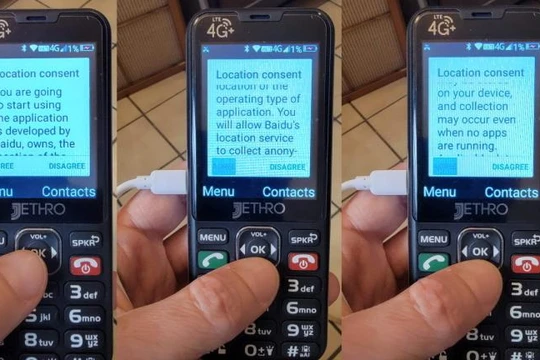 Smartphone Trung Quốc lấy dữ liệu người dùng trên khắp thế giới