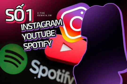 Instagram, YouTube ,Spotify