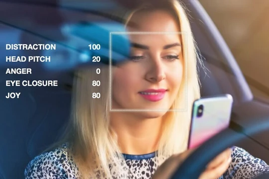 Phần mềm nhận diện cảm xúc của tài xế đang được phát triển. Ảnh: Affectiva.