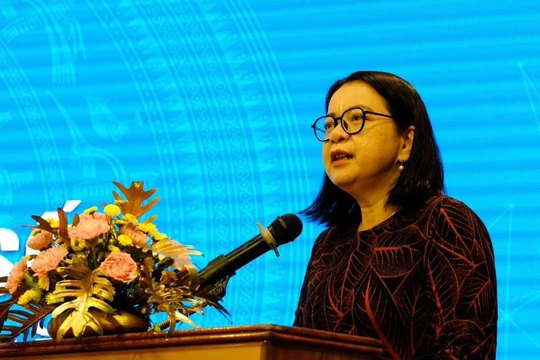 Bà Võ Thị Trung Trinh, Phó Giám đốc Sở TT&TT TP.HCM. 