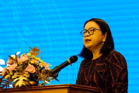 Bà Võ Thị Trung Trinh, Phó Giám đốc Sở TT&TT TP.HCM. 