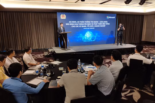 Cục An ninh mạng và phòng chống tội phạm sử dụng công nghệ cao và Microsoft tổ chức Hội thảo chuyên đề “An ninh, an toàn thông tin mạng – Chìa khóa đảm bảo hoạt động ổn định và phát triển bền vững cho các cơ quan, tổ chức, doanh nghiệp” tại Việt Nam.